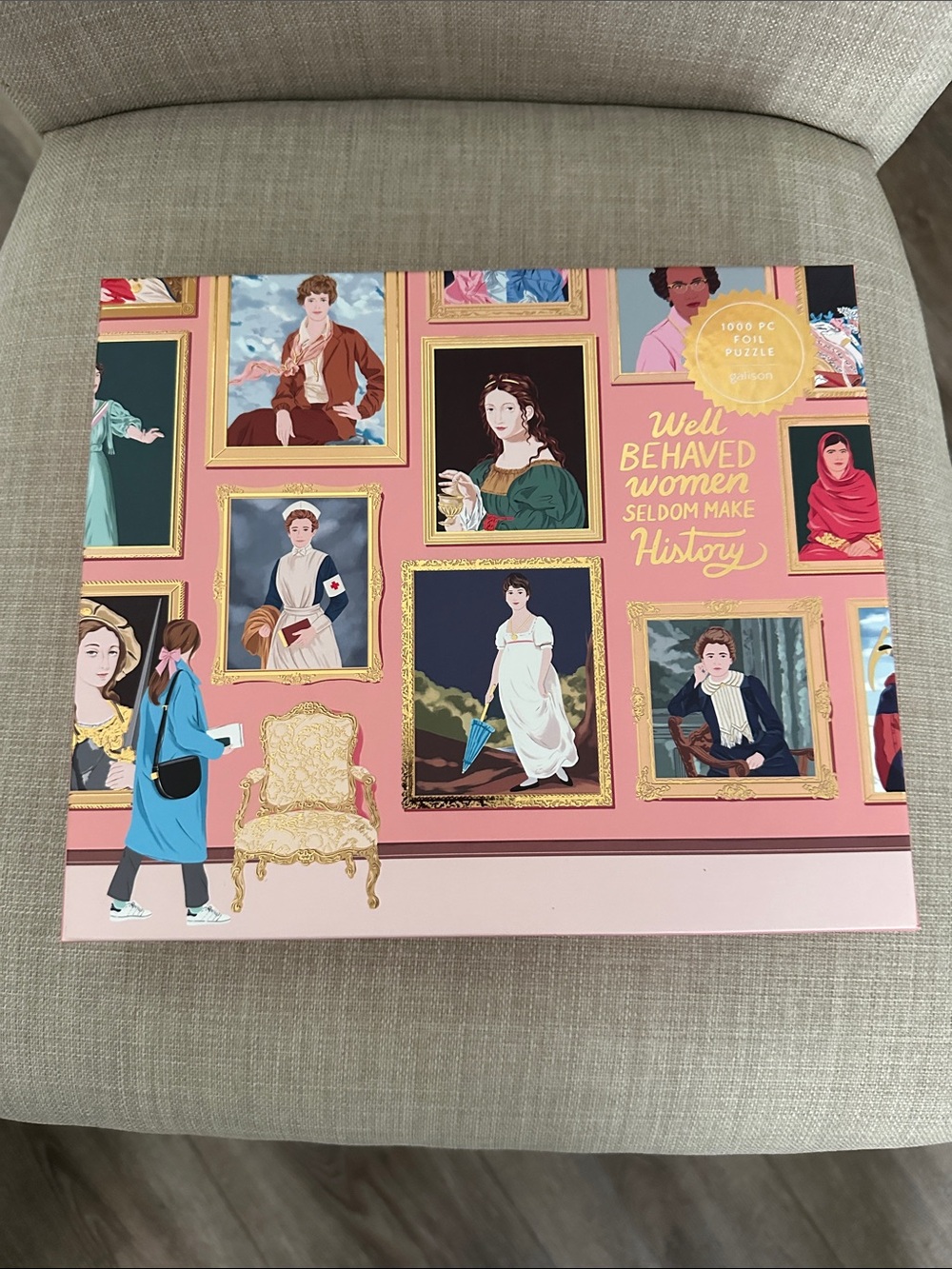 Well Behaved Women Seldom Make History 1000-Piece Puzzle